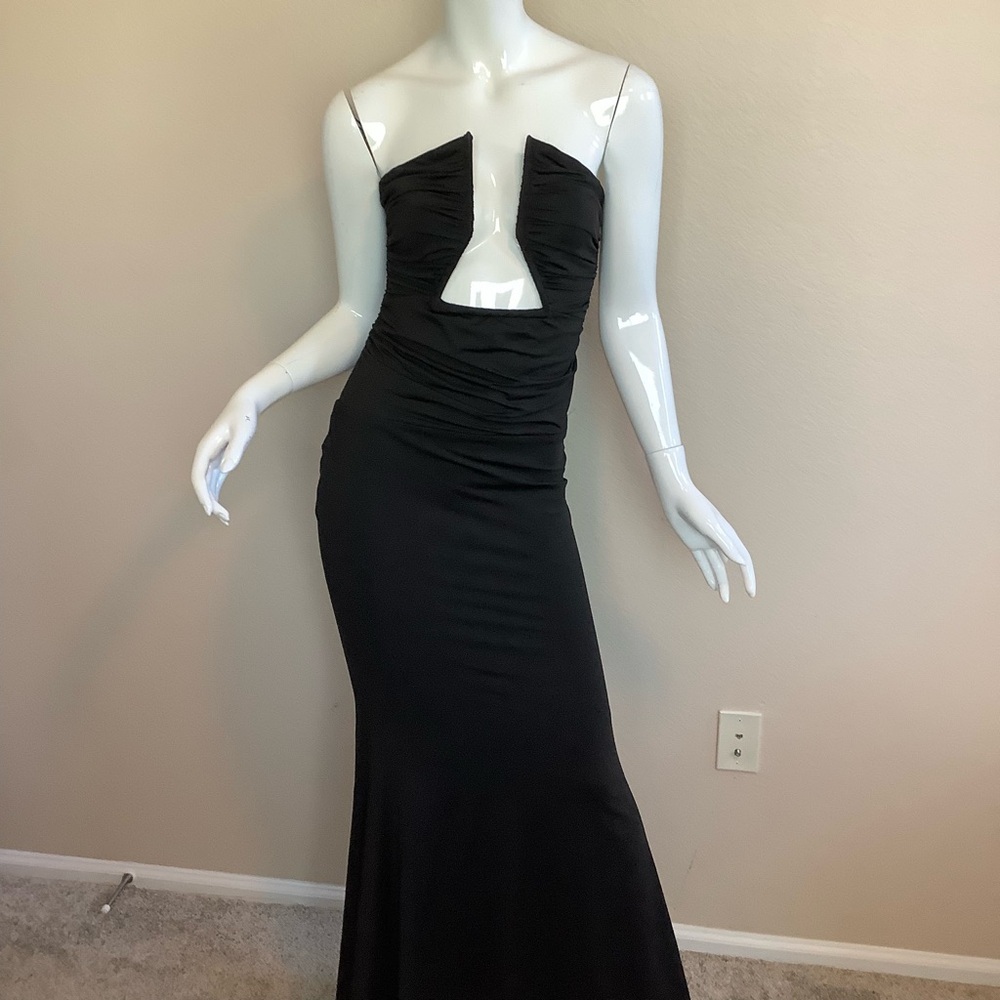 Fashion Nova Grand Entrance  Black Maxi Dress - Picture 2 of 9